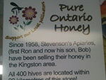 Honey and Honeycomb in Kingston, Ontario
